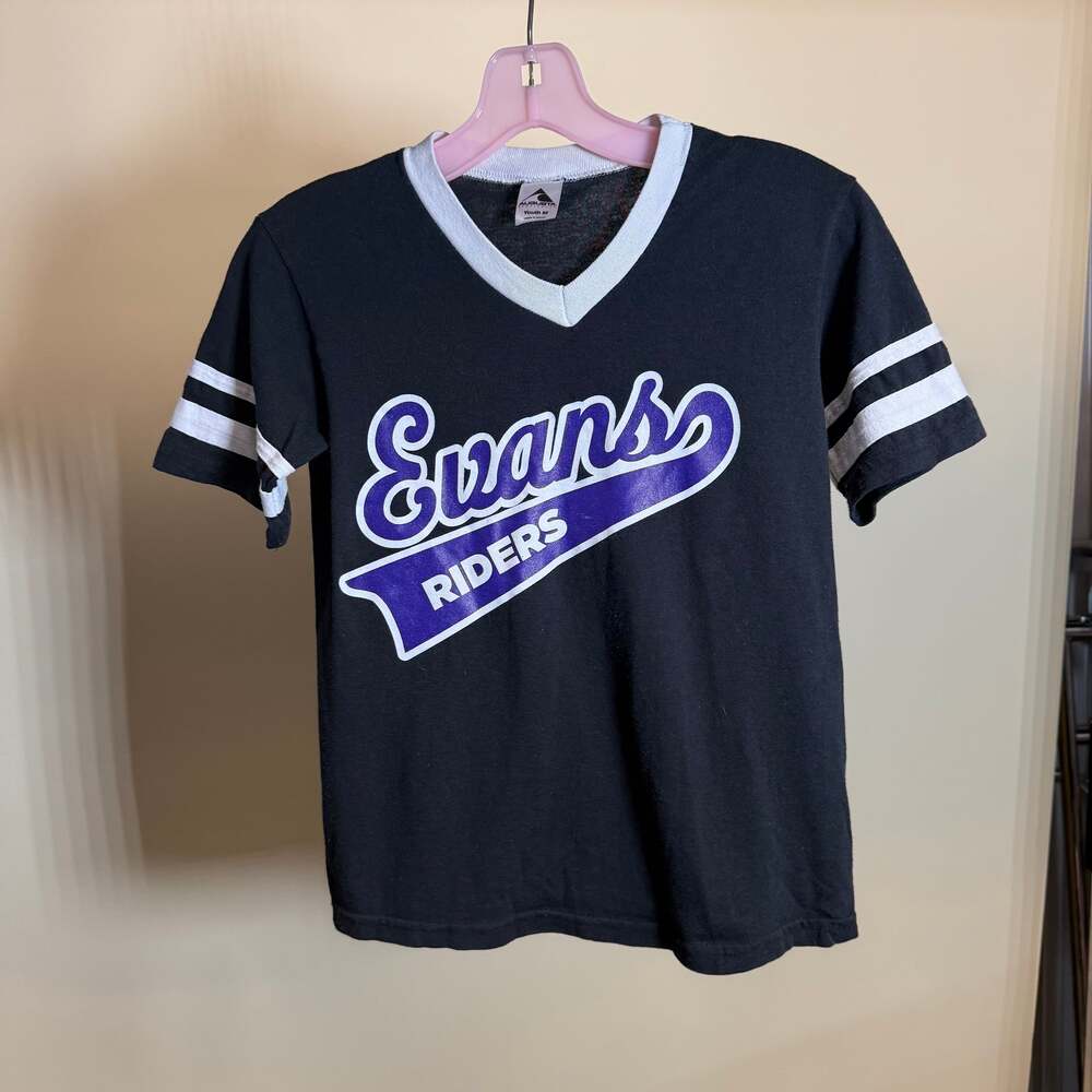 Y2K Youth Evan’s Baseball Baby Tee